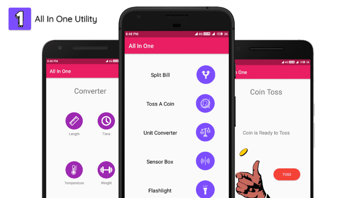All In One:Utility App